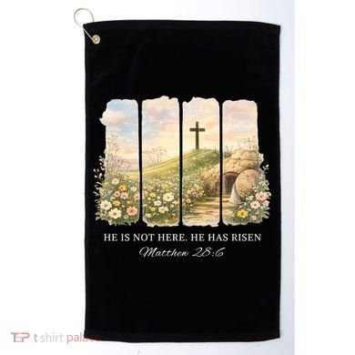 He Is Risen Golf Towel