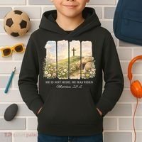 He Is Risen Kids Hoodie thumb 2