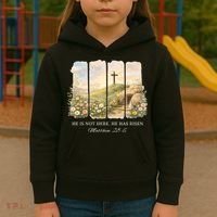 He Is Risen Kids Hoodie thumb 3