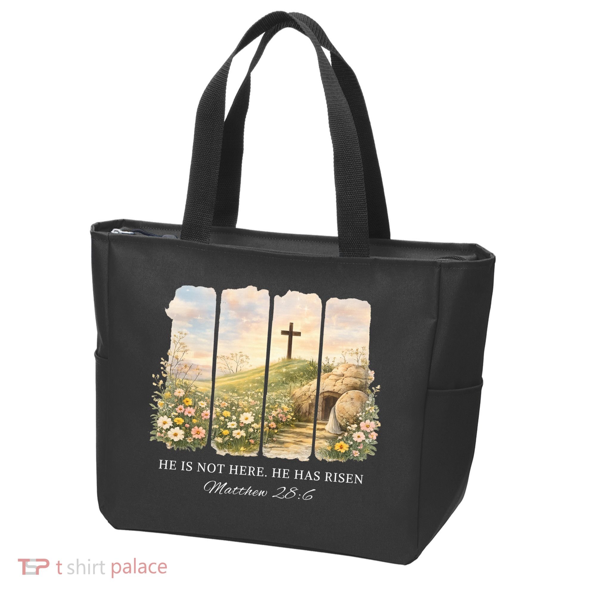 He Is Risen Tote Bag