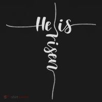 He Is Risen Cross Jesus For Christian Easter Day Kids Hoodie thumb 5