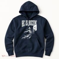 He Is Rizzin Funny Jesus Basketball Meme Hoodie thumb 0