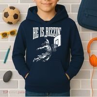He Is Rizzin Funny Jesus Basketball Meme Kids Hoodie thumb 2