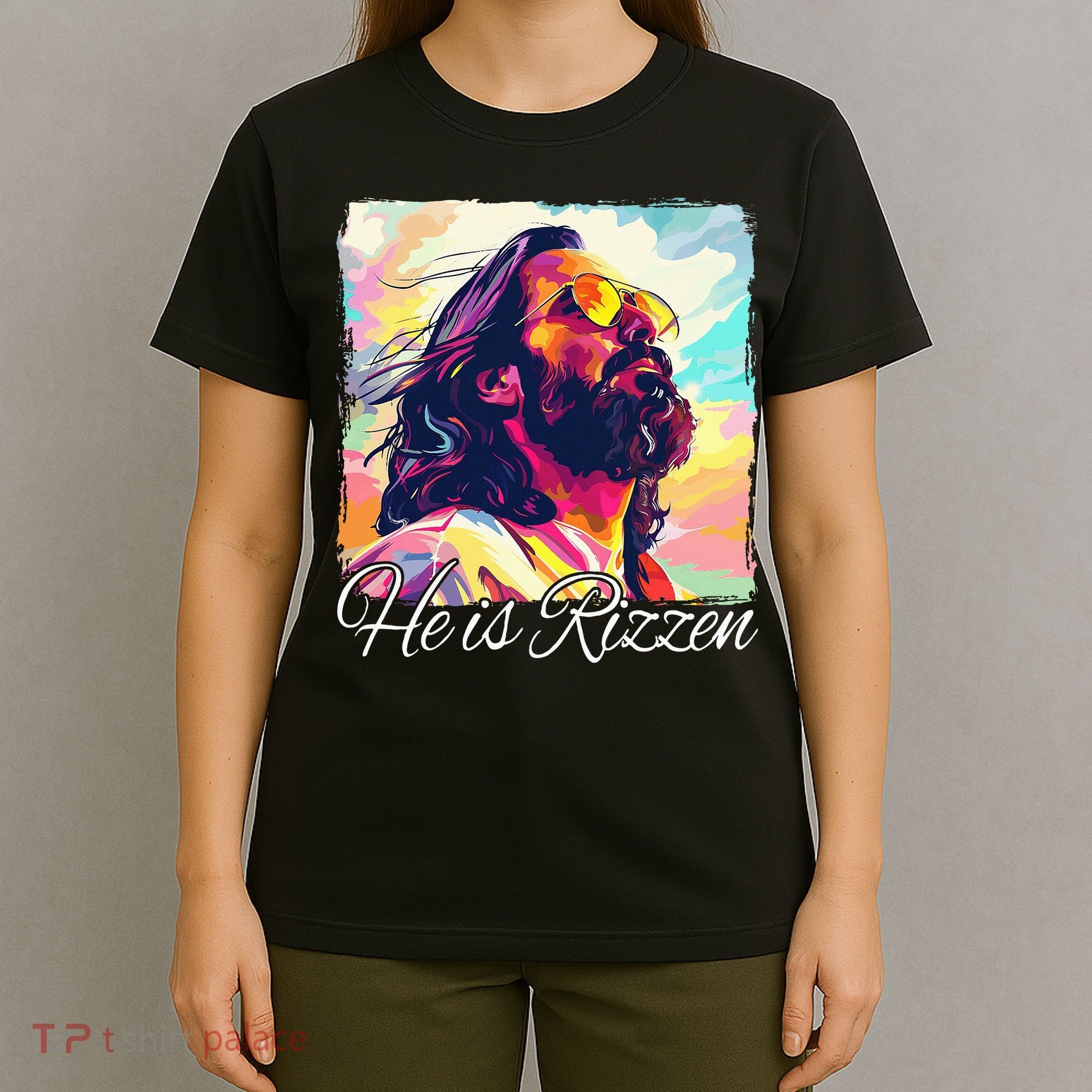 He Is Rizzen Jesus T-Shirt