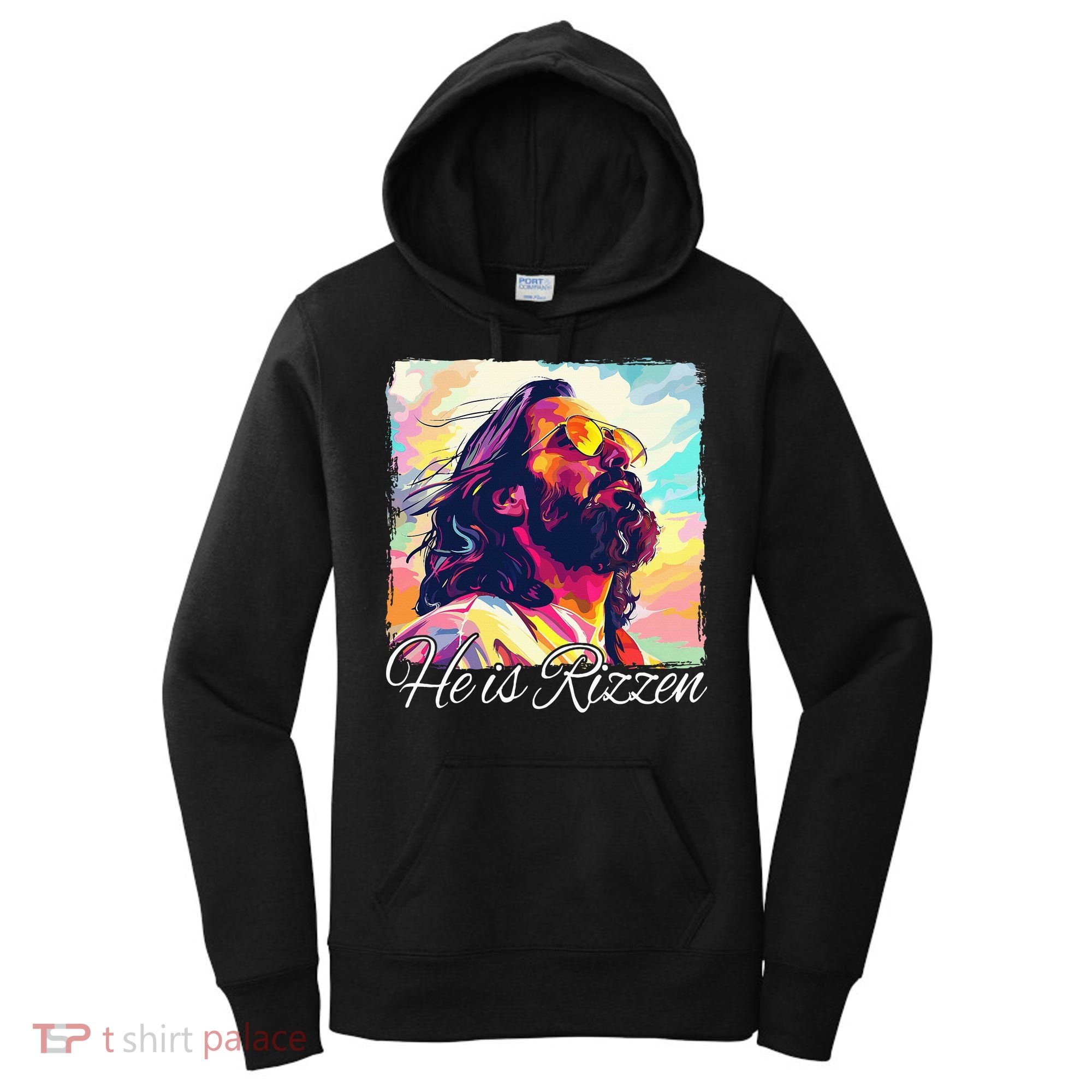 He Is Rizzen Jesus Women's Hoodie