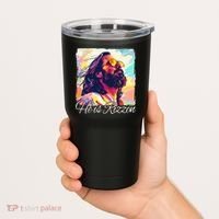 He Is Rizzen Jesus Tumbler thumb 2