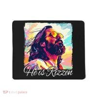 He Is Rizzen Jesus Mousepad thumb 0