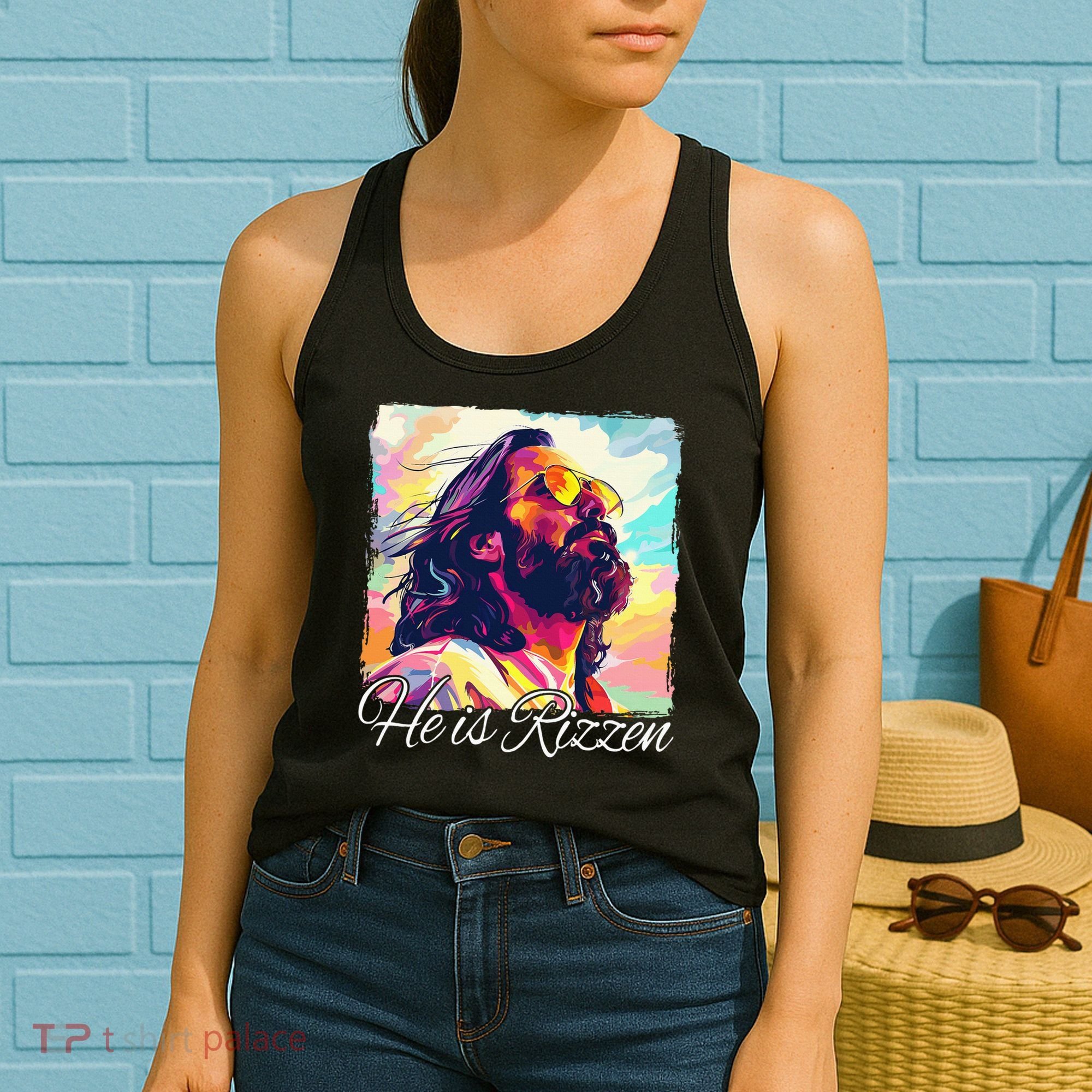 He Is Rizzen Jesus Women's Tank Top