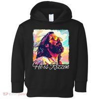 He Is Rizzen Jesus Toddler Hoodie thumb 0