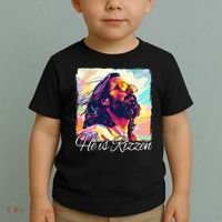 He Is Rizzen Jesus Toddler T-Shirt thumb 2