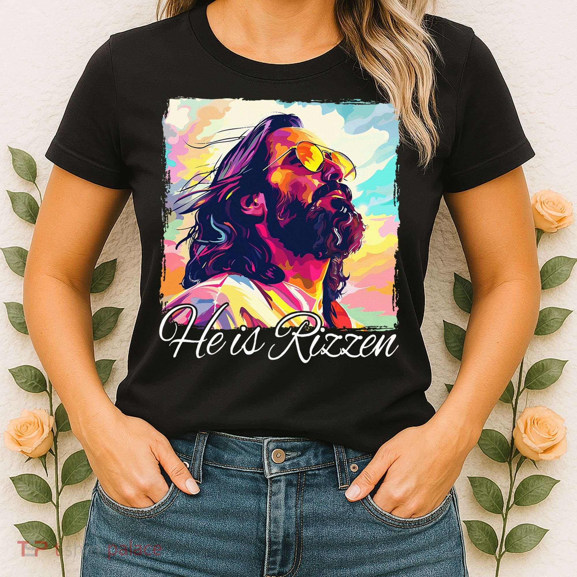 He Is Rizzen Jesus Women's T-Shirt