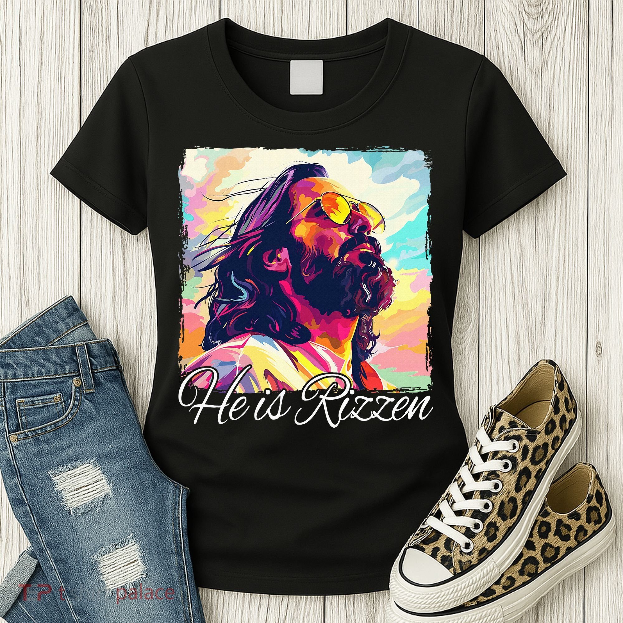 He Is Rizzen Jesus Women's T-Shirt