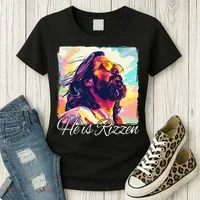 He Is Rizzen Jesus Women's T-Shirt thumb 3