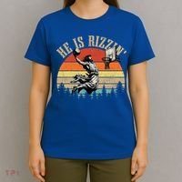 He Is Rizzin Easter Jesus Christian T-Shirt thumb 4