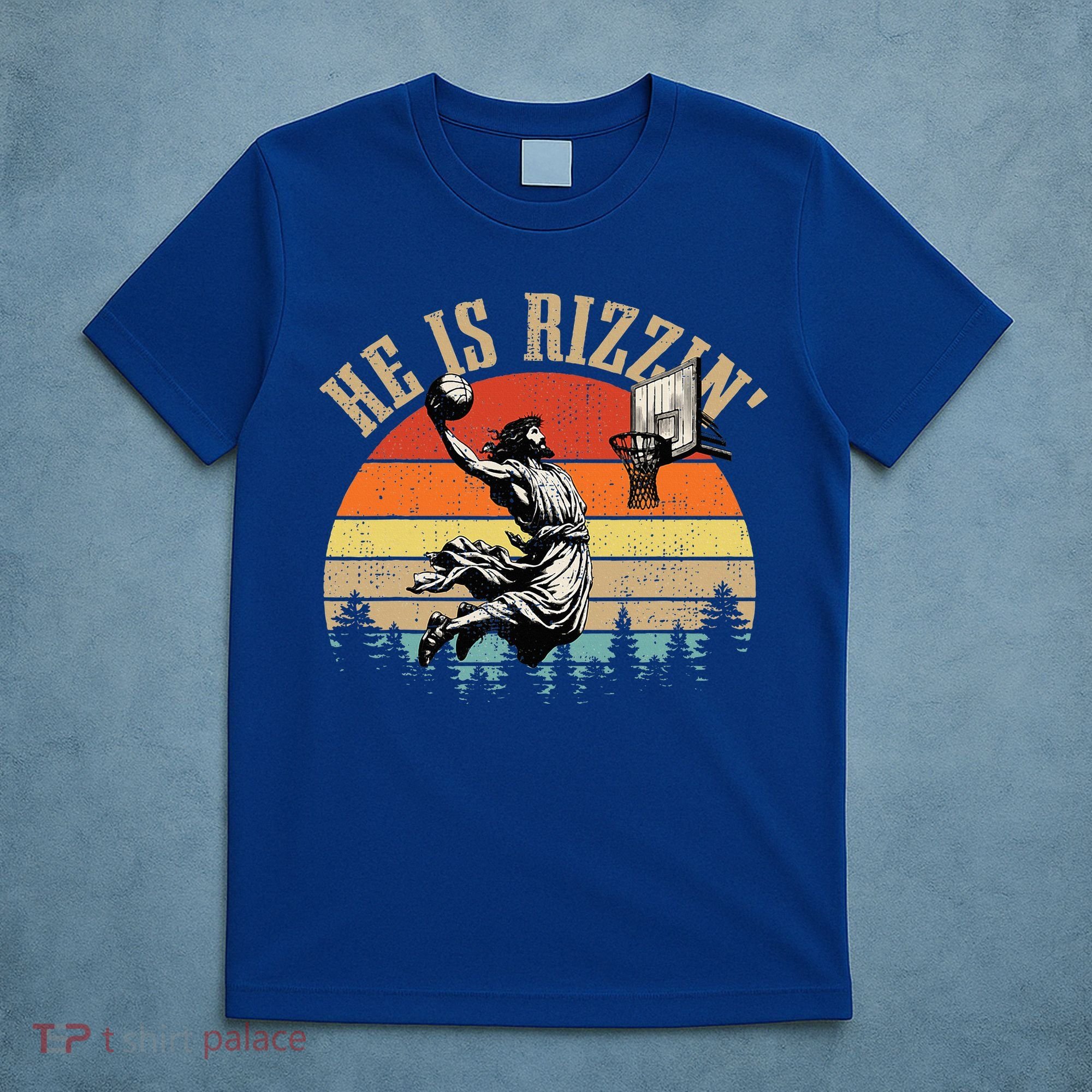 He Is Rizzin Easter Jesus Christian T-Shirt
