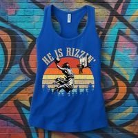He Is Rizzin Easter Jesus Christian Women's Tank Top thumb 3