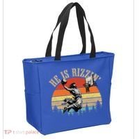 He Is Rizzin Easter Jesus Christian Tote Bag thumb 2