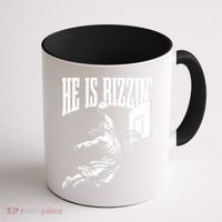 He Is Rizzin Funny Jesus Basketball Meme Coffee Mug thumb 1