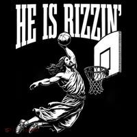 He Is Rizzin Funny Jesus Basketball Meme Coffee Mug thumb 5