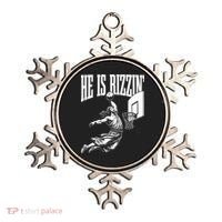 He Is Rizzin Funny Jesus Basketball Meme Ornament thumb 0