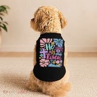 He Is Risen Easter Cross Coquette Jesus Christian Religious Doggie Tank thumb 2