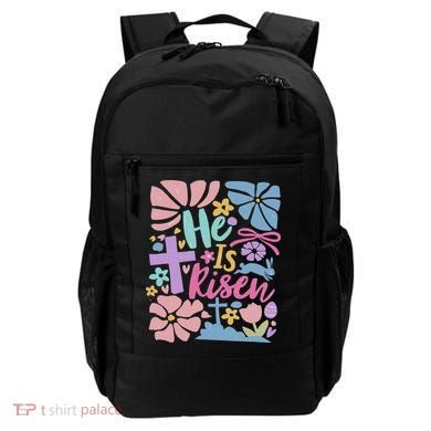 He Is Risen Easter Cross Coquette Jesus Christian Religious Backpack