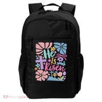 He Is Risen Easter Cross Coquette Jesus Christian Religious Backpack thumb 0
