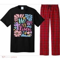 He Is Risen Easter Cross Coquette Jesus Christian Religious Pajama Set thumb 0