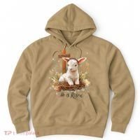 He Is Risen Lamb Matthew 286 Christian Jesus Bible Verses Hoodie thumb 0