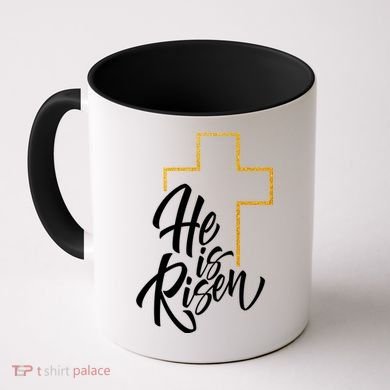 He Is Risen Easter Sunday Coffee Mug