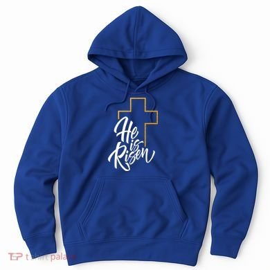 He Is Risen Easter Sunday Hoodie