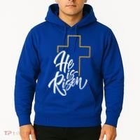 He Is Risen Easter Sunday Hoodie thumb 2