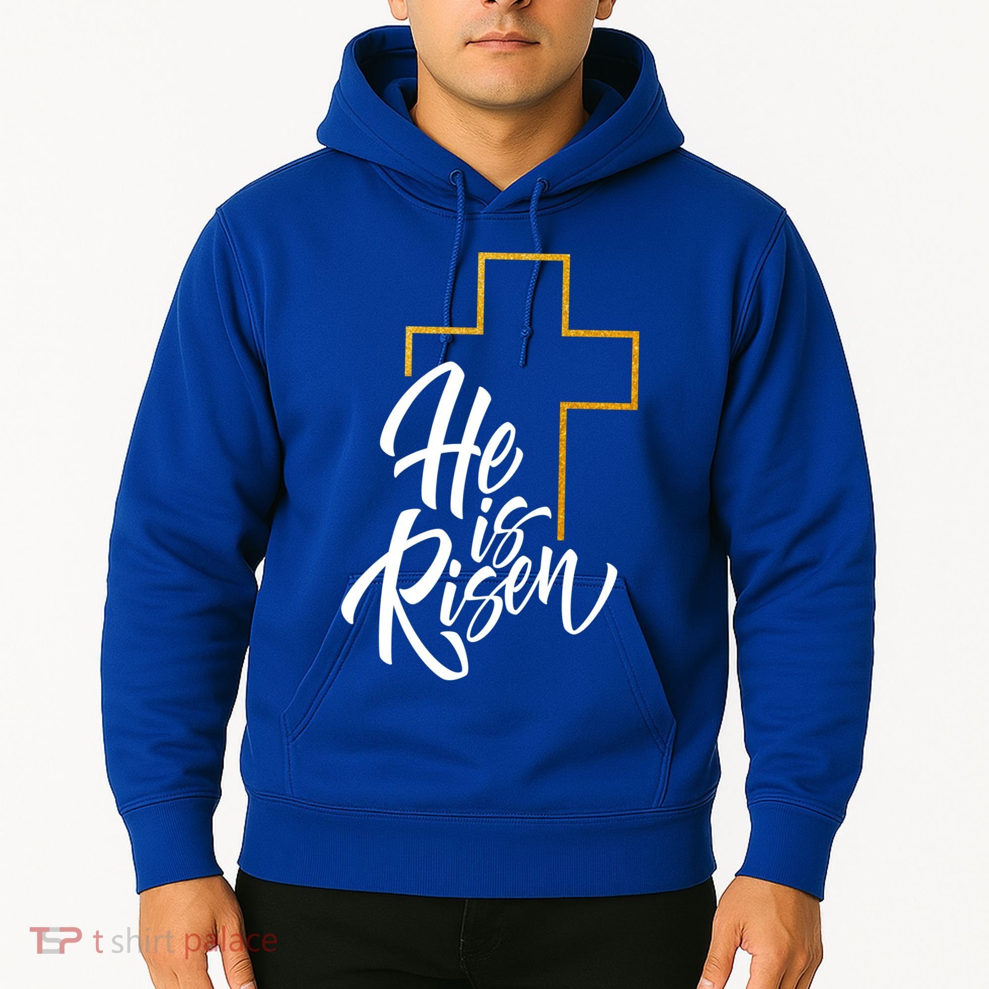 He Is Risen Easter Sunday Hoodie