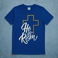 He Is Risen Easter Sunday T-Shirt thumb 5
