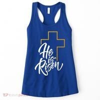 He Is Risen Easter Sunday Women's Tank Top thumb 0