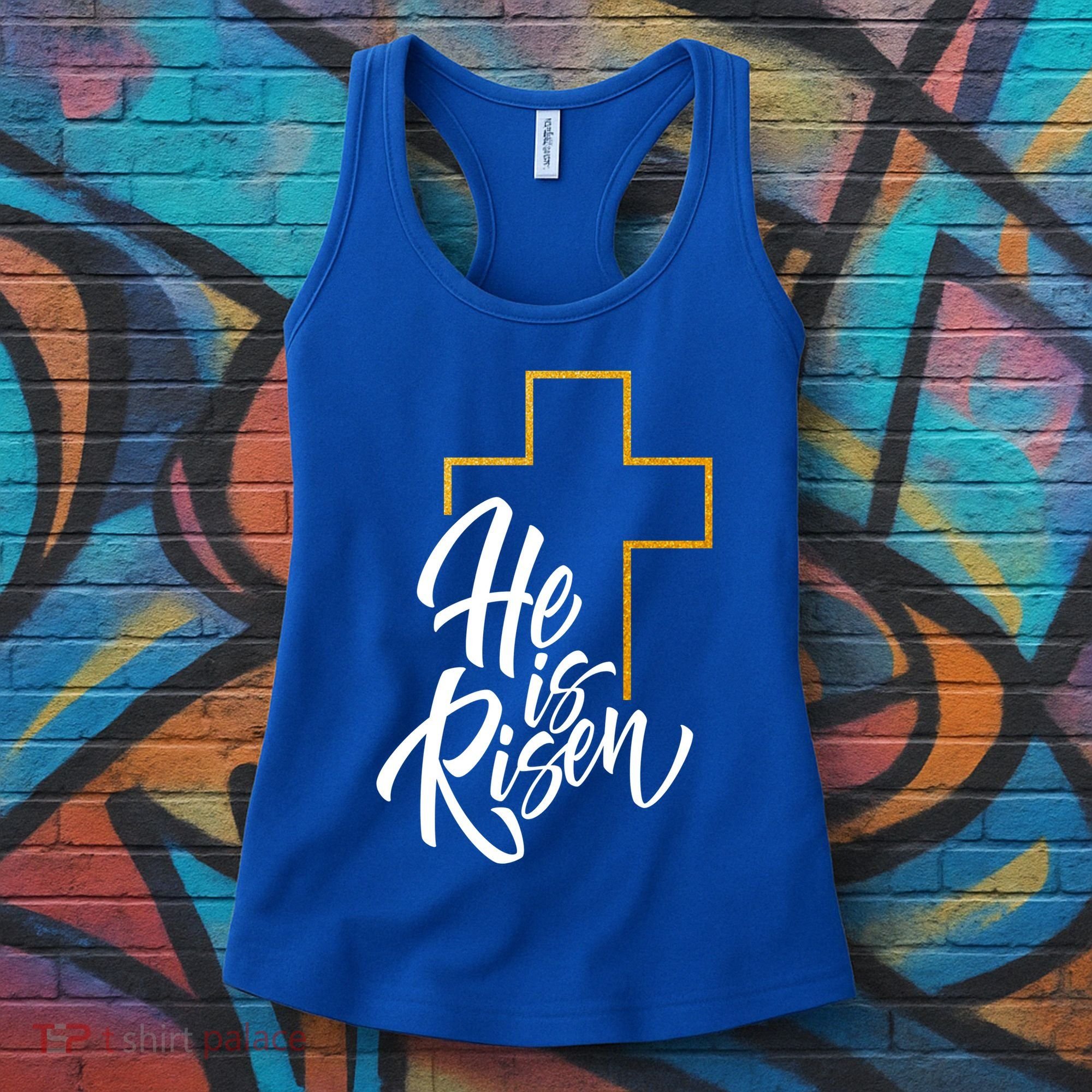 He Is Risen Easter Sunday Women's Tank Top