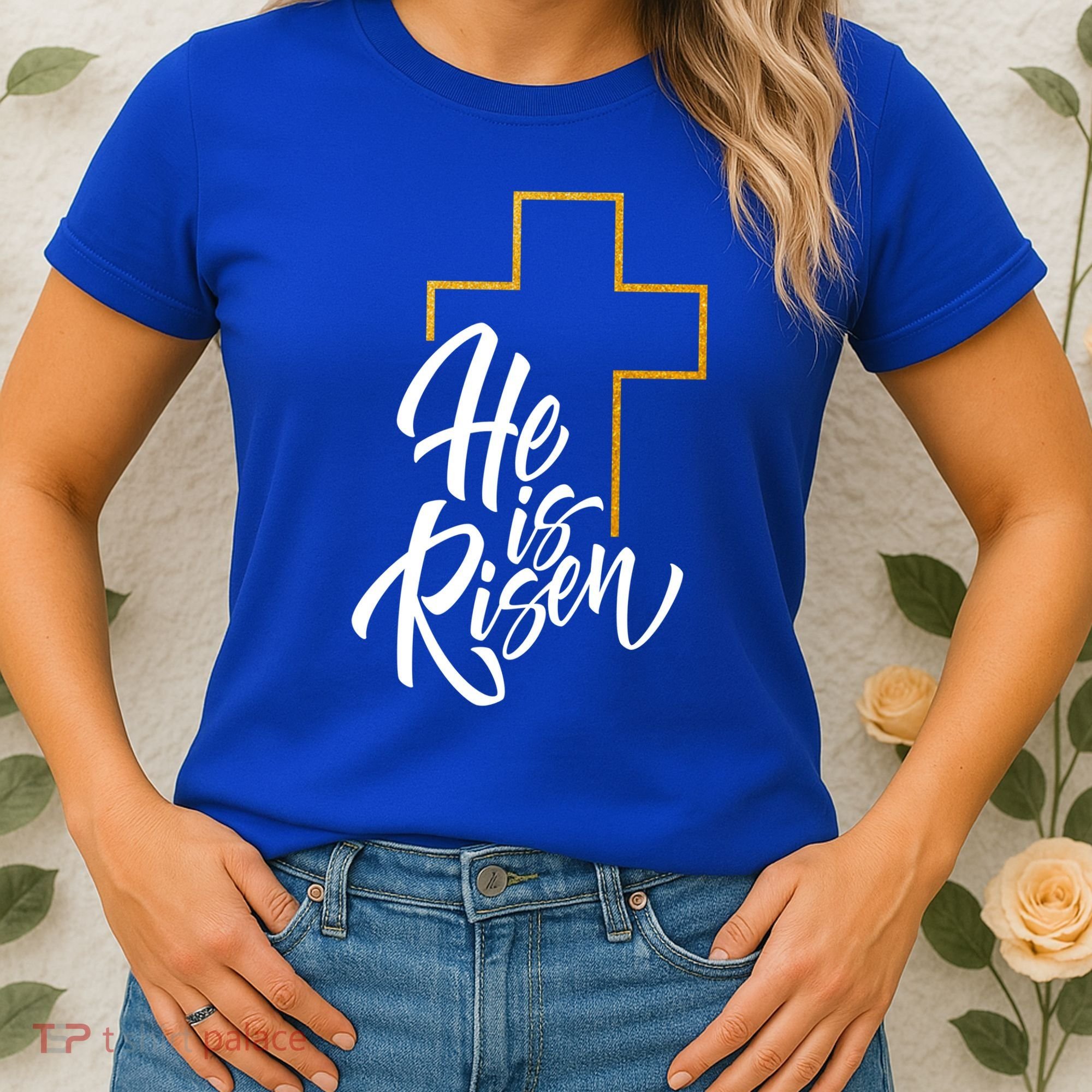 He Is Risen Easter Sunday Women's T-Shirt