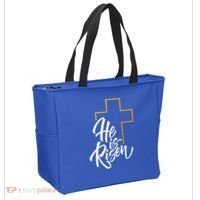 He Is Risen Easter Sunday Tote Bag thumb 2