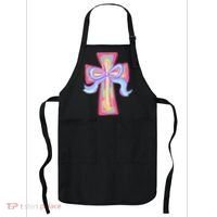 He Is Risen Jesus Christian Happy Easter Women Apron thumb 0