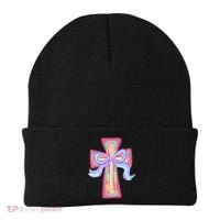 He Is Risen Jesus Christian Happy Easter Women Beanie thumb 0