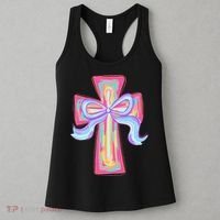 He Is Risen Jesus Christian Happy Easter Women Women's Tank Top thumb 3