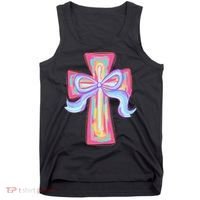 He Is Risen Jesus Christian Happy Easter Women Tank Top thumb 0