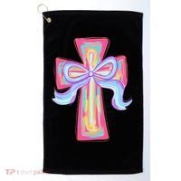He Is Risen Jesus Christian Happy Easter Women Golf Towel thumb 0