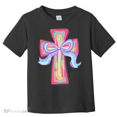 He Is Risen Jesus Christian Happy Easter Women Toddler T-Shirt