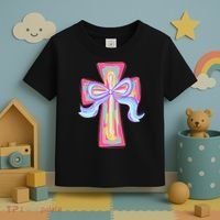 He Is Risen Jesus Christian Happy Easter Women Toddler T-Shirt thumb 3