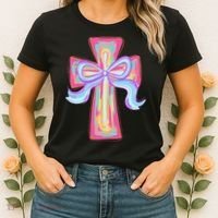 He Is Risen Jesus Christian Happy Easter Women Women's T-Shirt thumb 2