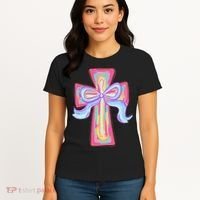 He Is Risen Jesus Christian Happy Easter Women Women's T-Shirt thumb 4