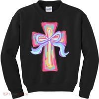He Is Risen Jesus Christian Happy Easter Women Kids Sweatshirt thumb 0