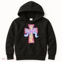 He Is Risen Jesus Christian Happy Easter Women Kids Hoodie thumb 0