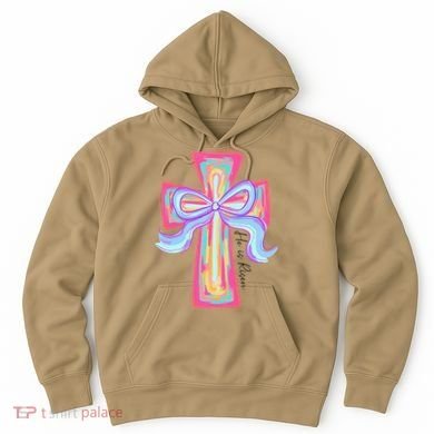 He Is Risen Jesus Christian Happy Easter Women Hoodie